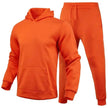 Unisex  Casual European Size Blank Solid Color Set