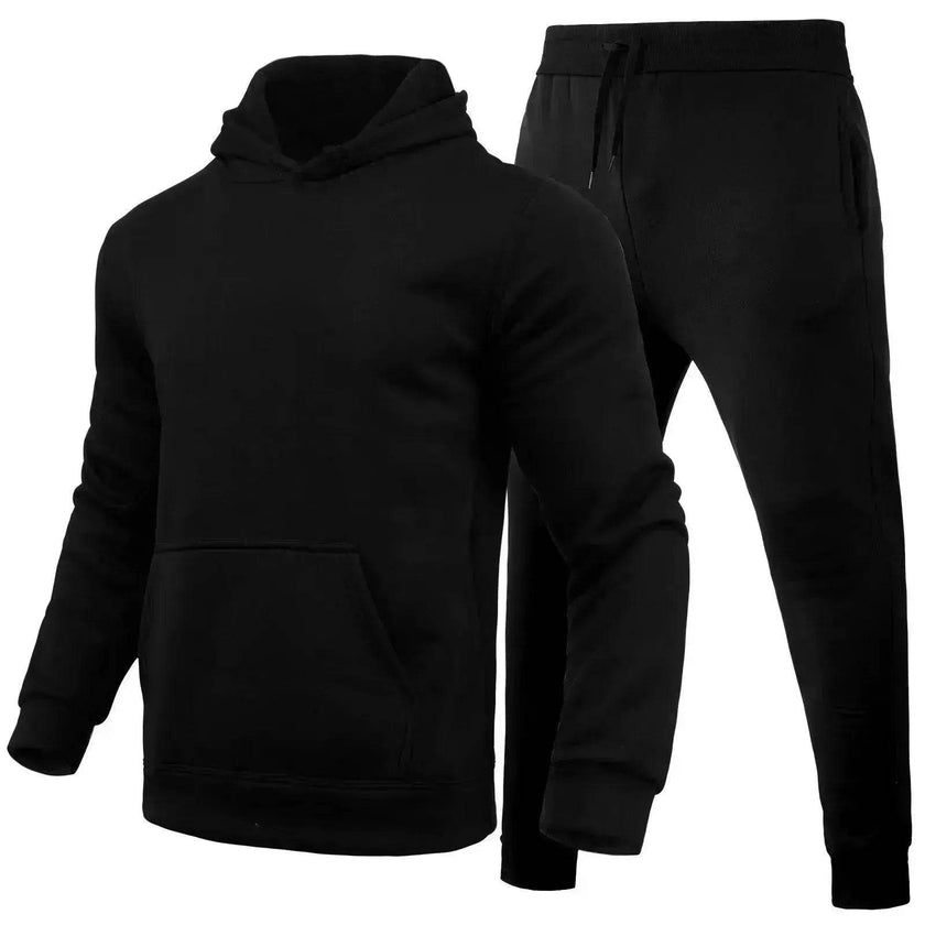 Unisex  Casual European Size Blank Solid Color Set