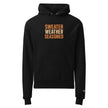 Unisex Champion hoodie - Sweater Weather Seasoned