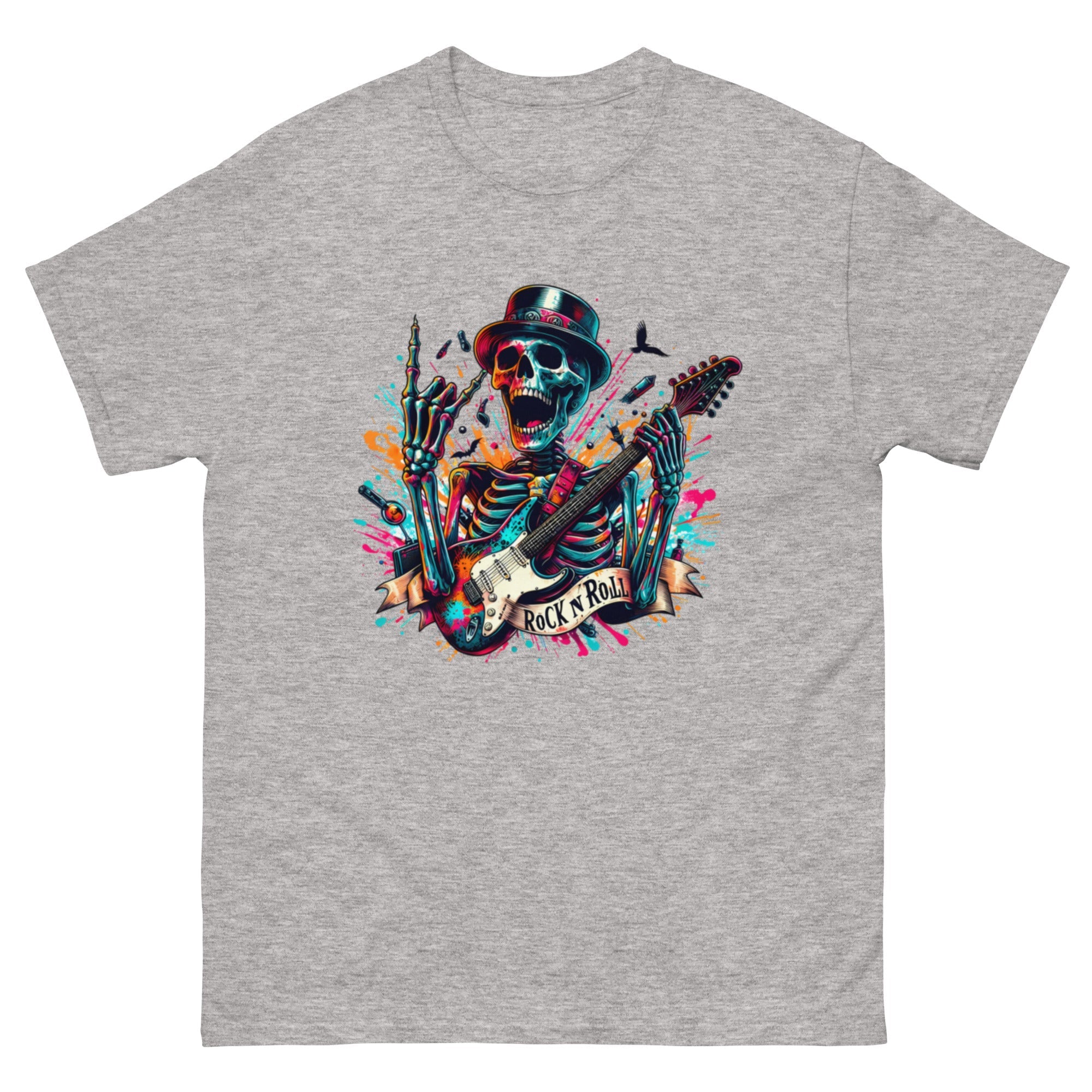 Skelton Rock n Roll Unisex Classic Tee