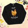 Buff Orpington Words Unisex Sweatshirt