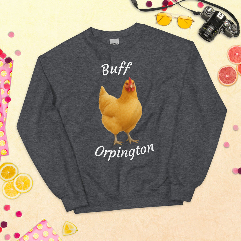 Buff Orpington Words Unisex Sweatshirt