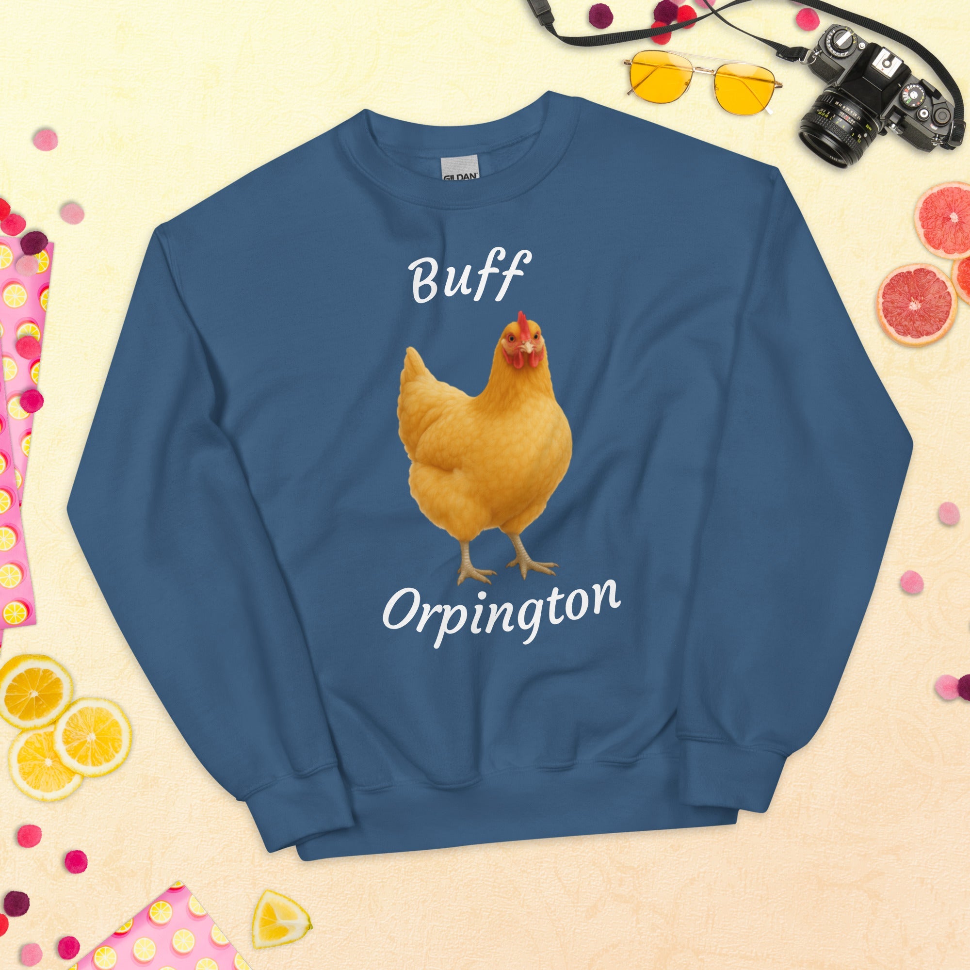 Buff Orpington Words Unisex Sweatshirt