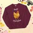 Buff Orpington Words Unisex Sweatshirt