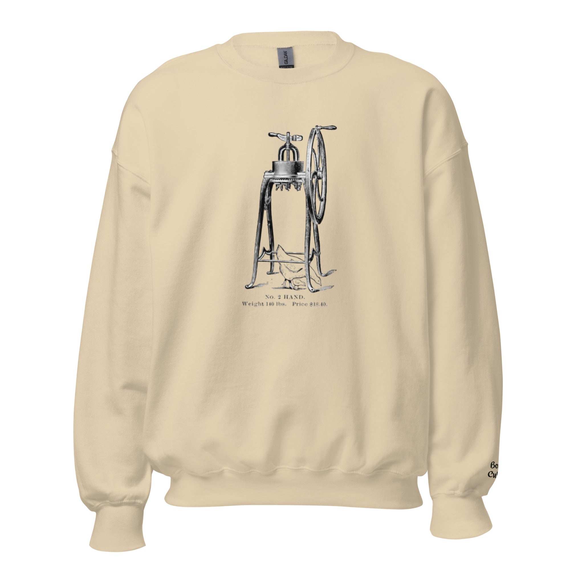 Retro Bone Cutter Unisex Sweatshirt