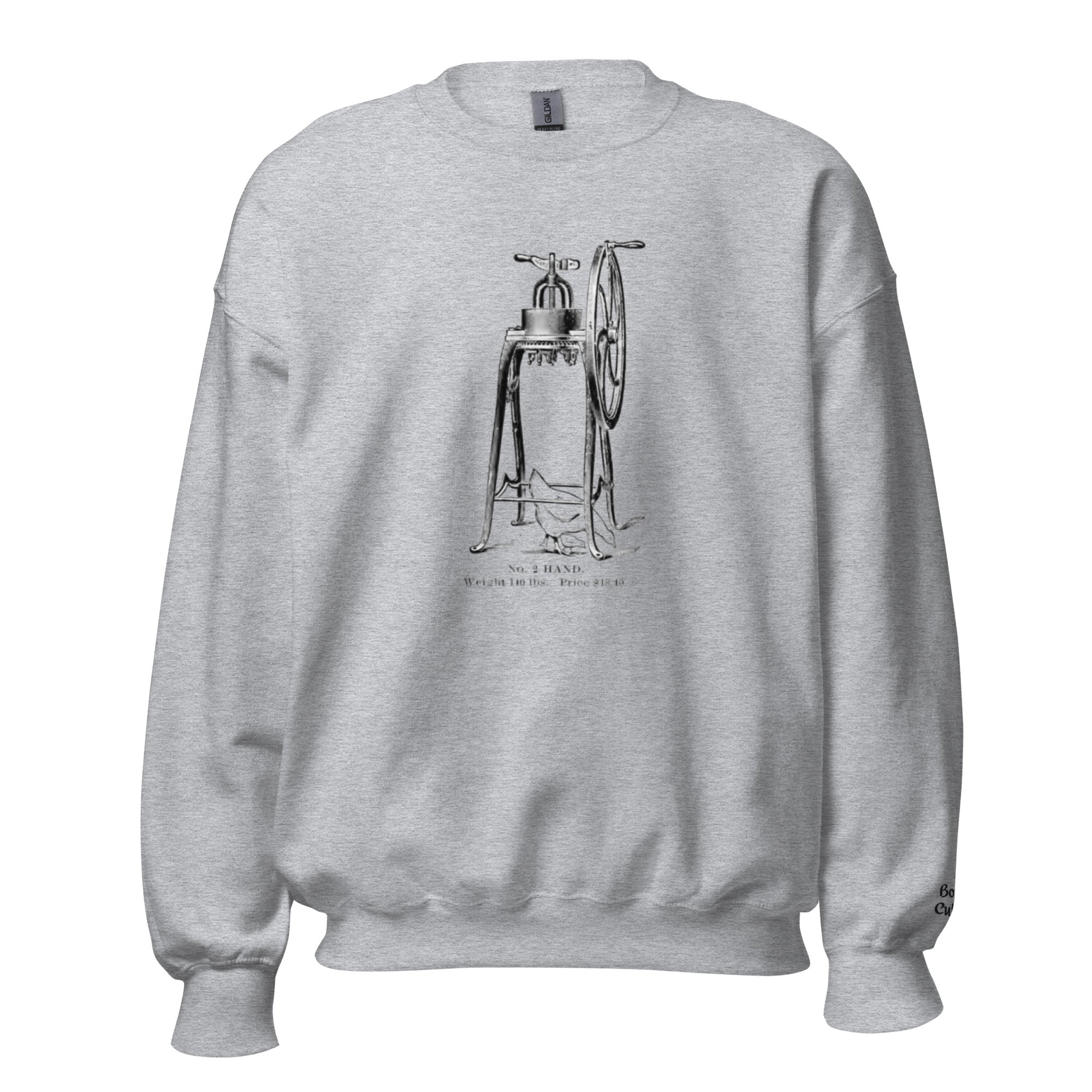 Retro Bone Cutter Unisex Sweatshirt