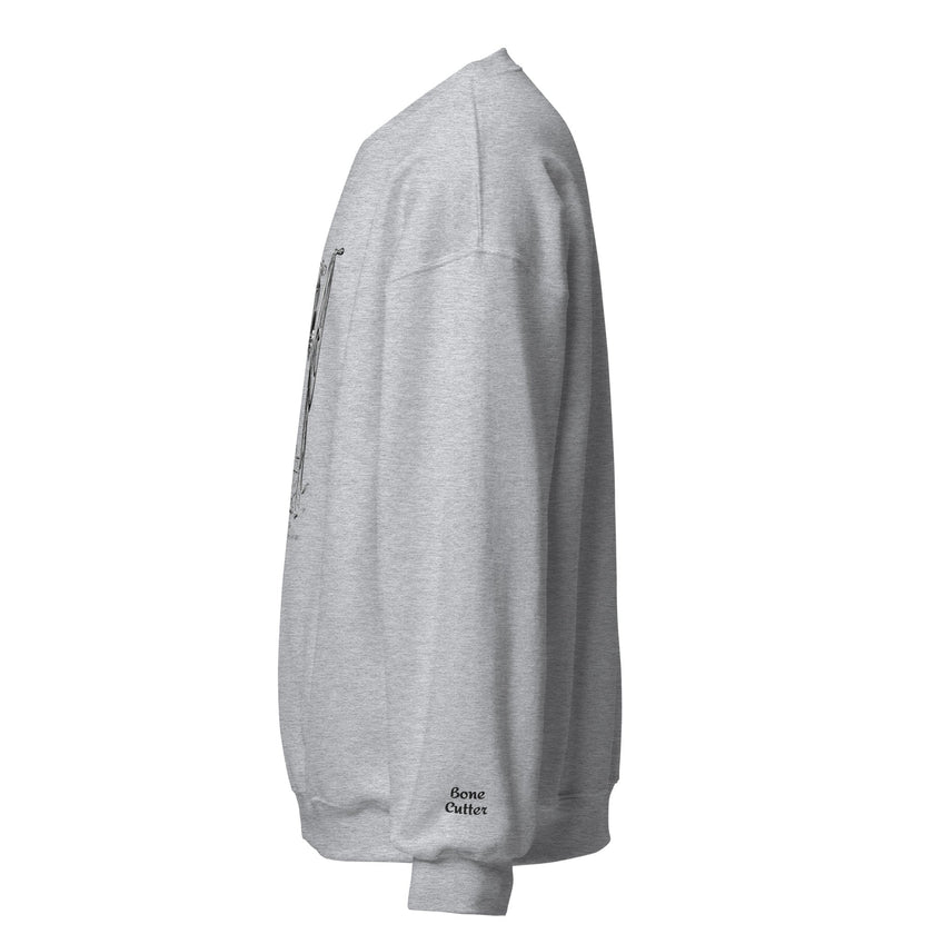 Retro Bone Cutter Unisex Sweatshirt