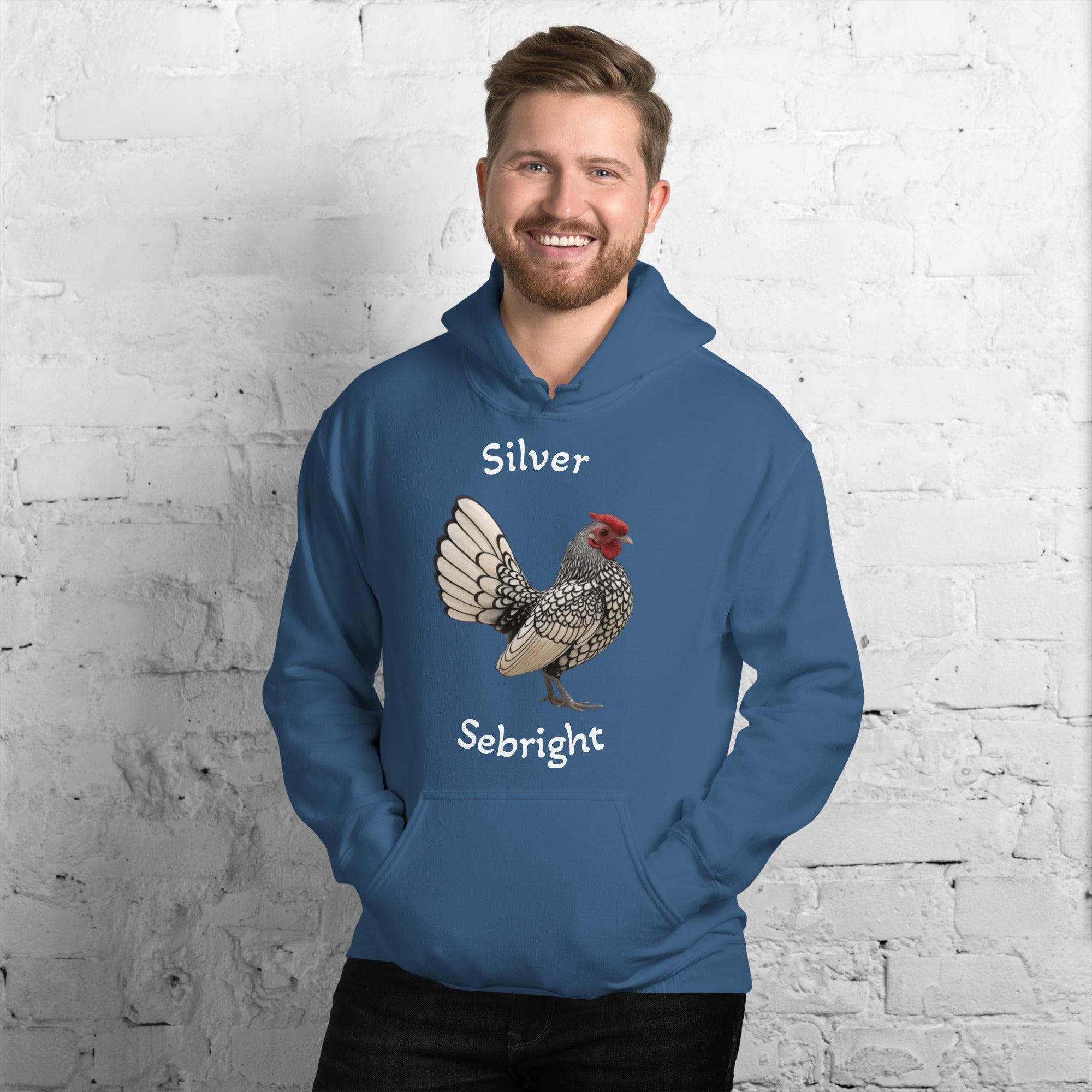 Silver Sebright Unisex bunny hug (hoodie)