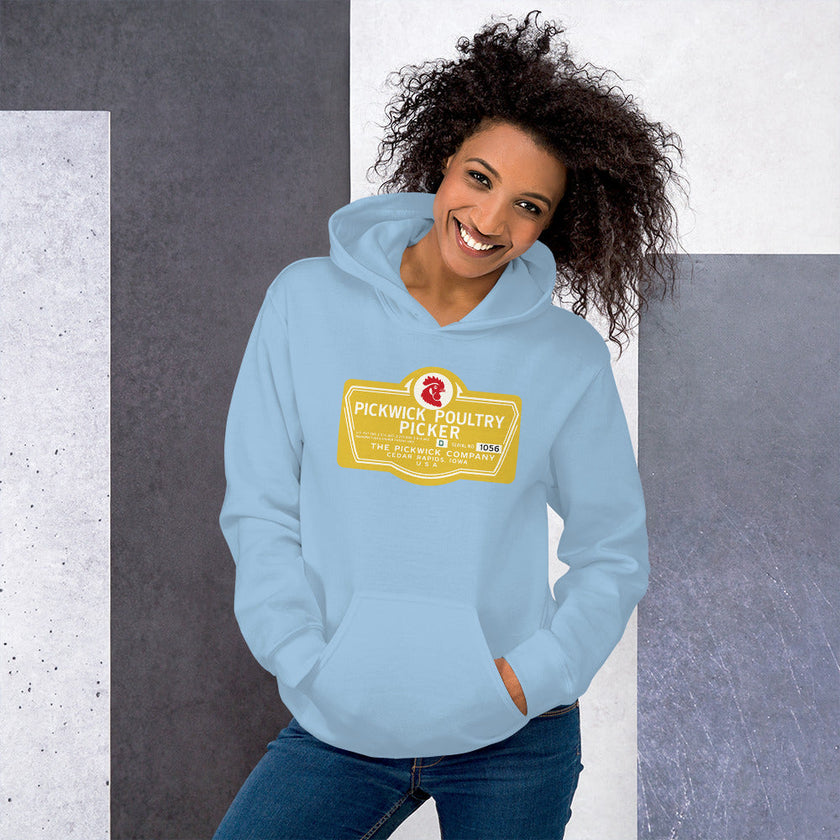 Retro Pickwick Plucker Unisex Bunngy Hug (hoodie)