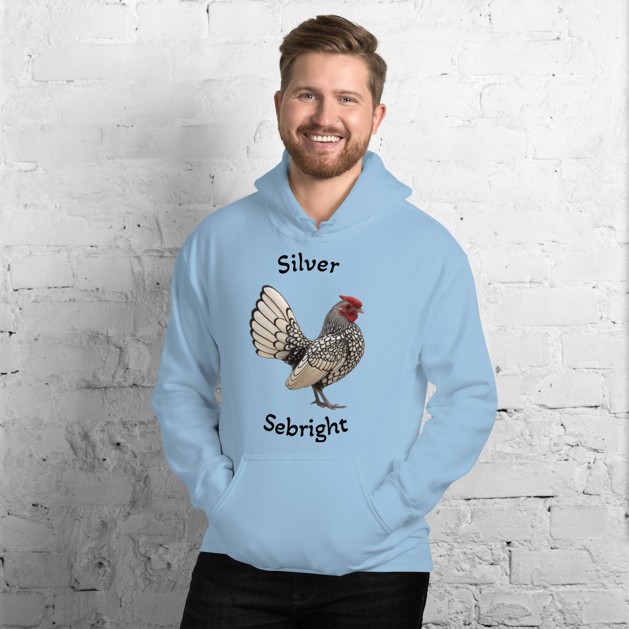 Silver Sebright Unisex bunny hug (hoodie)