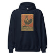 Retro Chickens Against Fascism Unisex Bunny Hug (Hoodie)