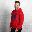 Retro Hen Unisex Bunny Hug (Hoodie)