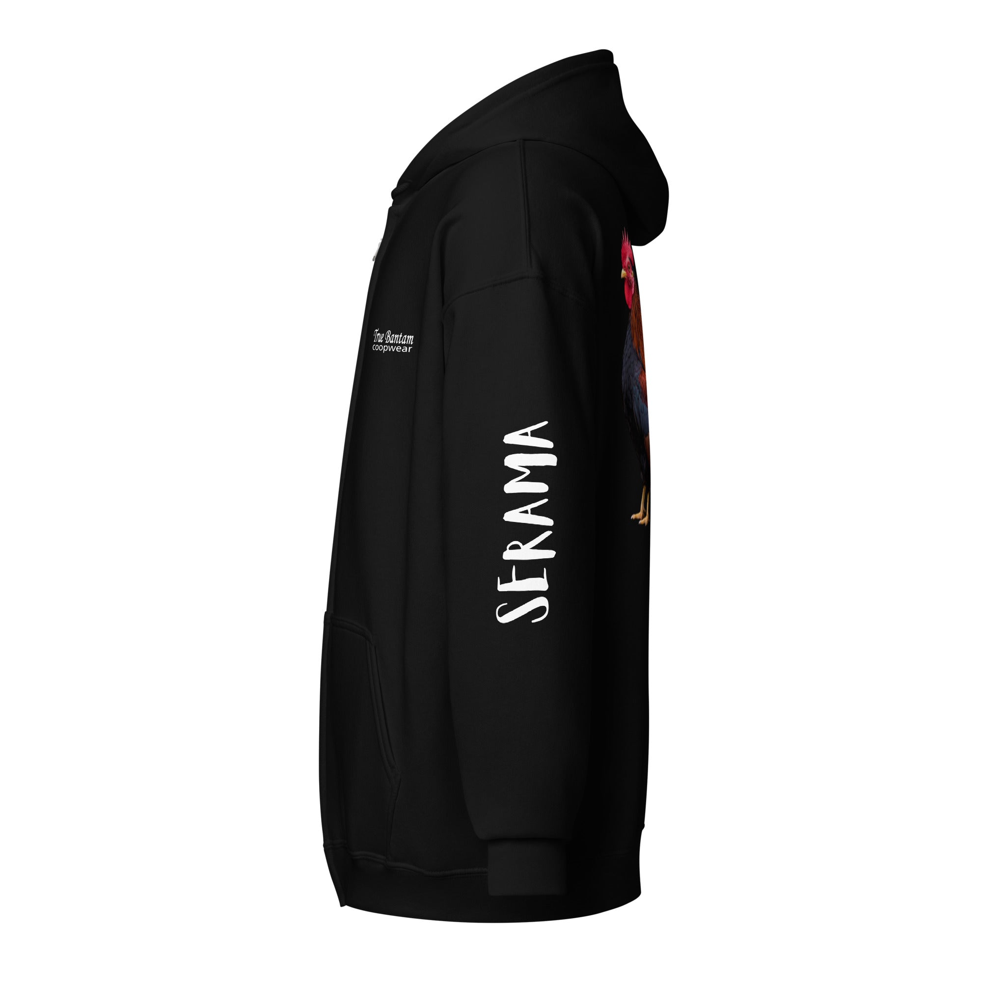 Serama Unisex heavy blend zip bunny hug (hoodie)