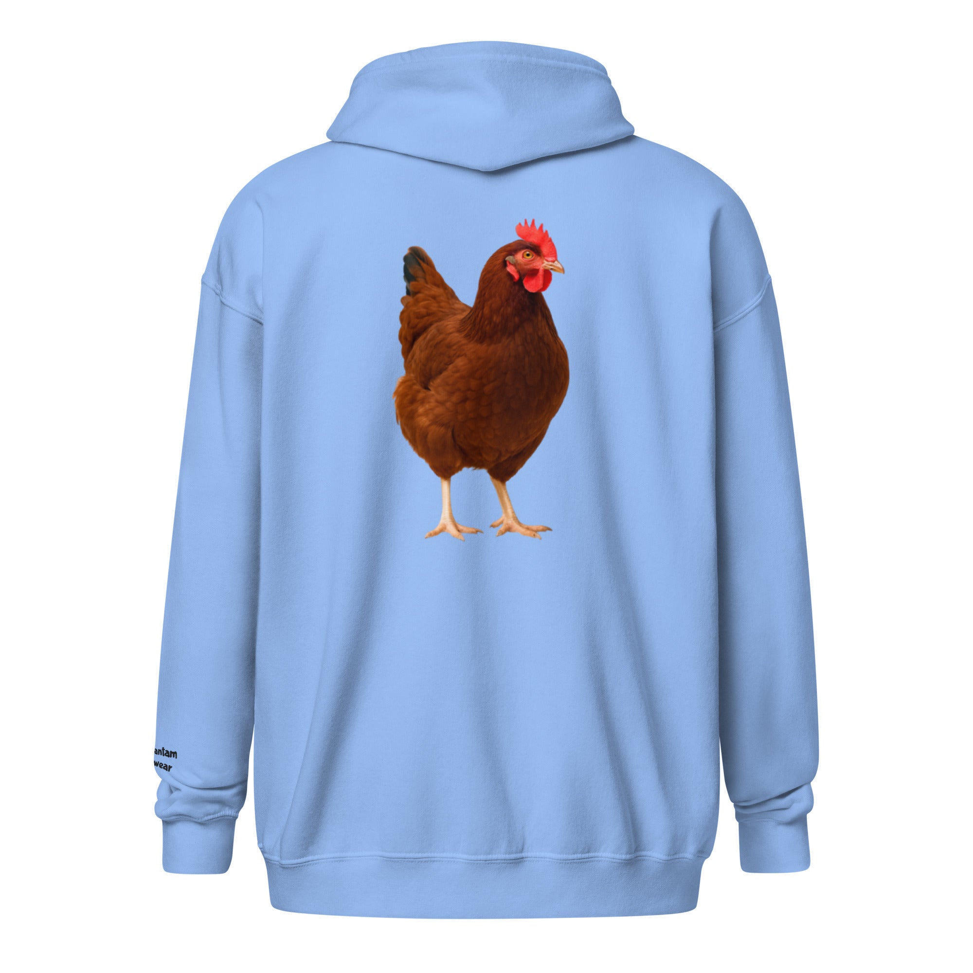 Rhode Island Red Unisex heavy blend zip bunny hug (hoodie)
