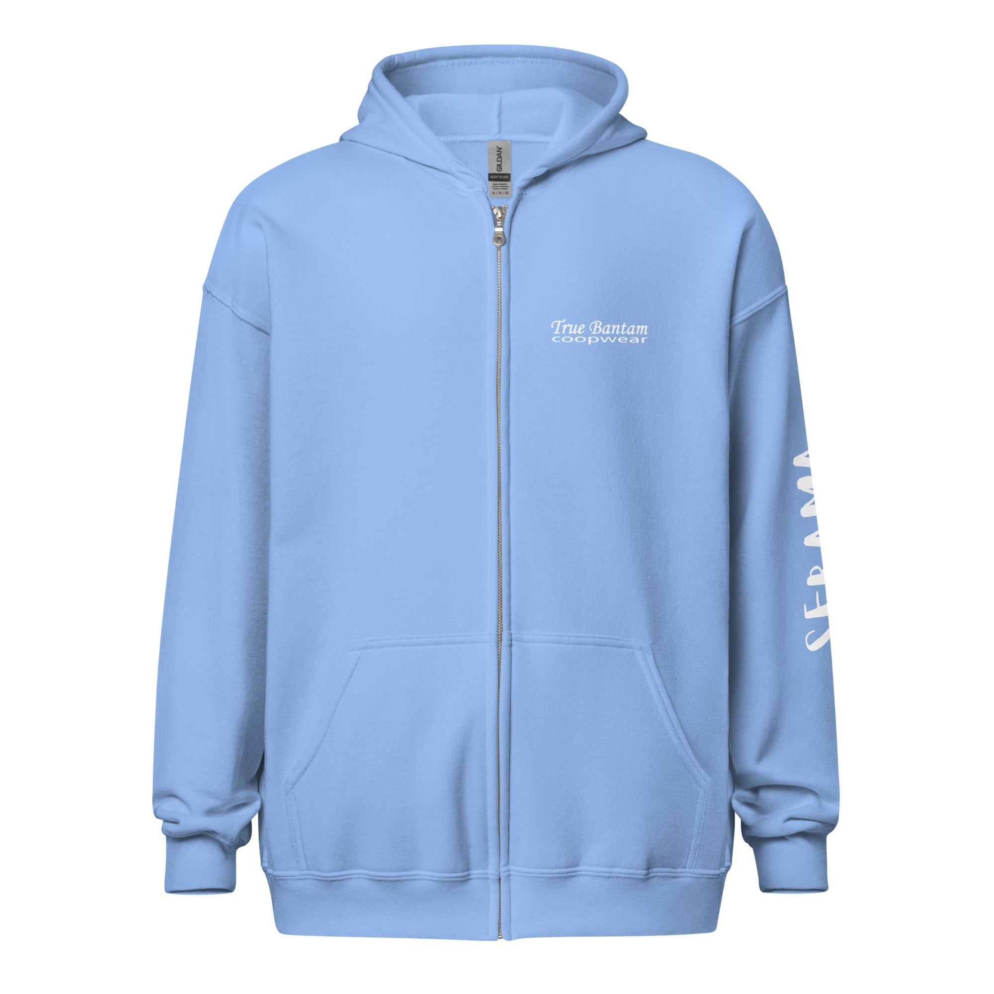 Serama Unisex heavy blend zip bunny hug (hoodie)