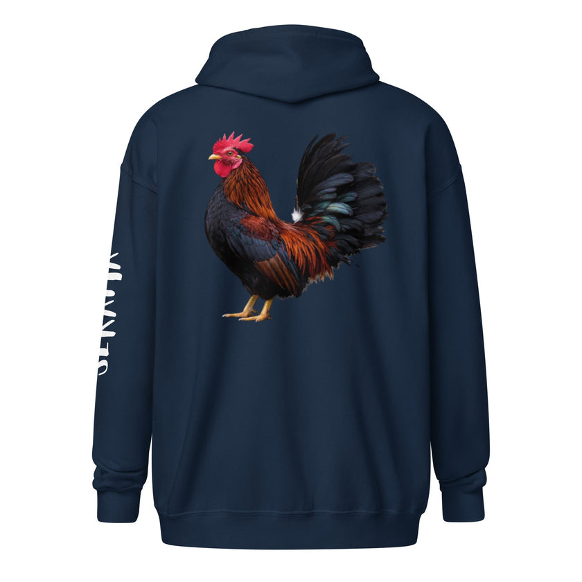 Serama Unisex heavy blend zip bunny hug (hoodie)