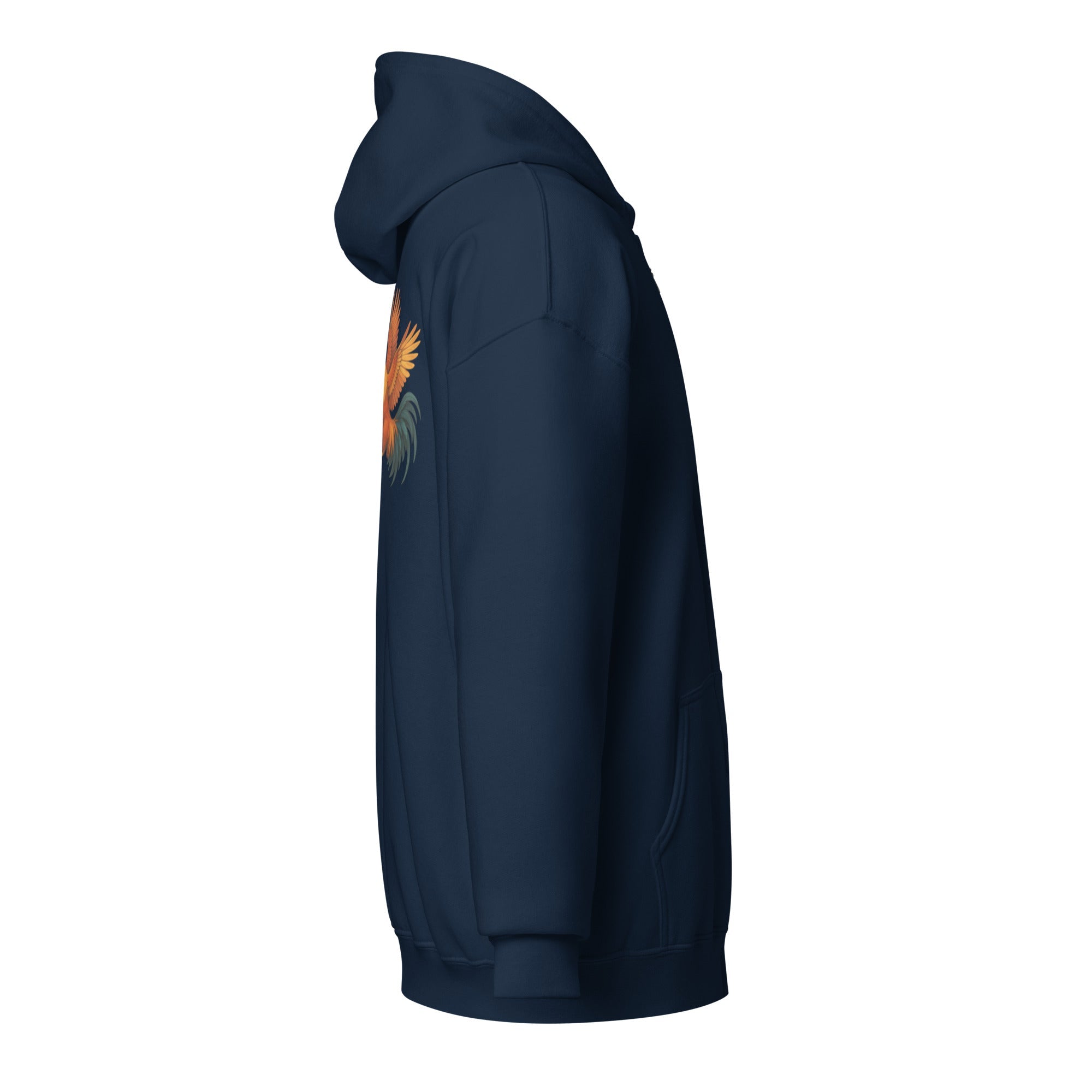 Chickasaurous Battle Unisex heavy blend zip bunny hug (hoodie)