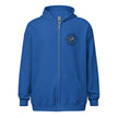 Chickasaurous Battle Unisex heavy blend zip bunny hug (hoodie)