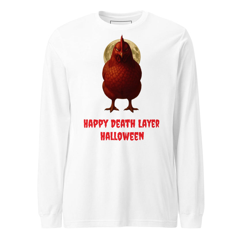 Death Layer Halloween Unisex Long Sleeve Tee