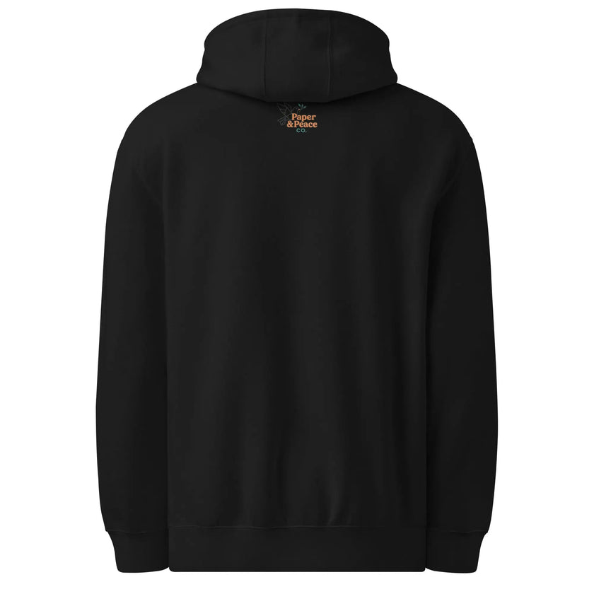 Paper peace Unisex premium mid-weight hoodie - Hot Mess Energy