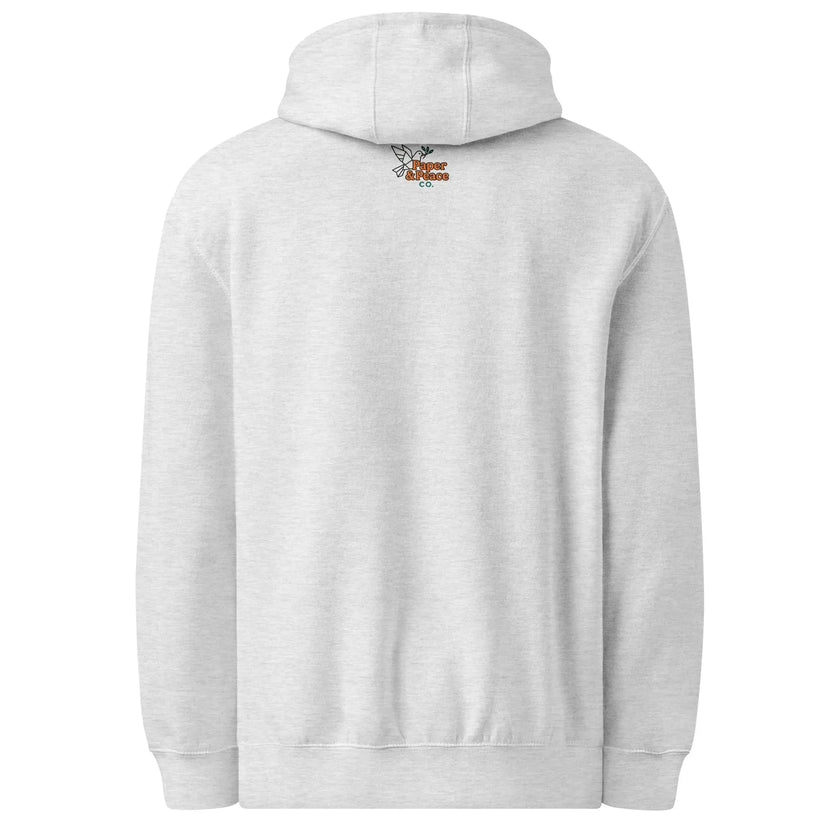 Paper peace Unisex premium mid-weight hoodie - Hot Mess Energy