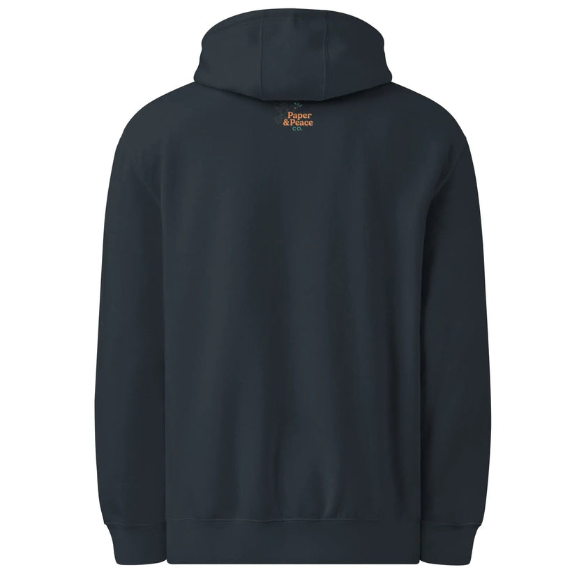 Paper peace Unisex premium mid-weight hoodie - Hot Mess Energy