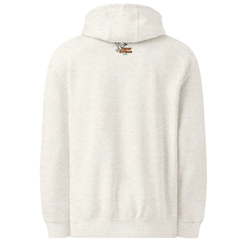 Paper peace Unisex premium mid-weight hoodie - Hot Mess Energy