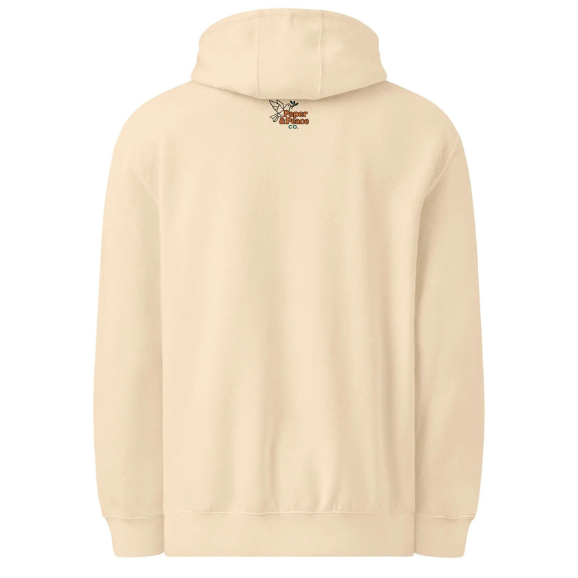 Paper peace Unisex premium mid-weight hoodie - Hot Mess Energy