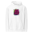Paper peace Unisex premium mid-weight hoodie - Hot Mess Energy