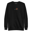 Chickasaurous Battle Unisex Premium Sweatshirt