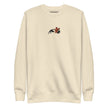 Chickasaurous Battle Unisex Premium Sweatshirt