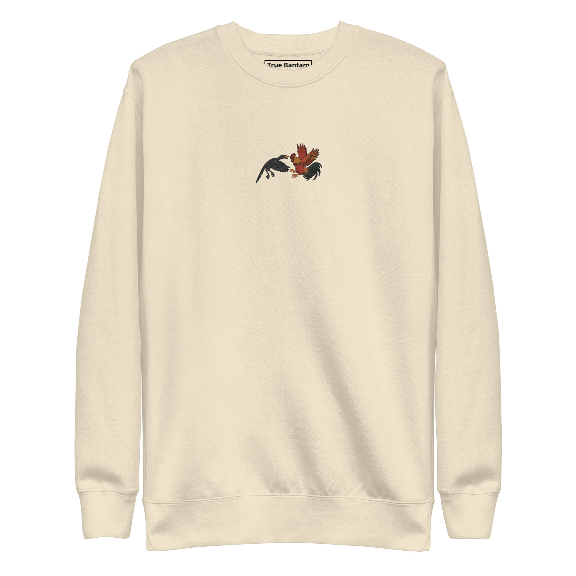 Chickasaurous Battle Unisex Premium Sweatshirt
