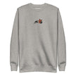 Chickasaurous Battle Unisex Premium Sweatshirt