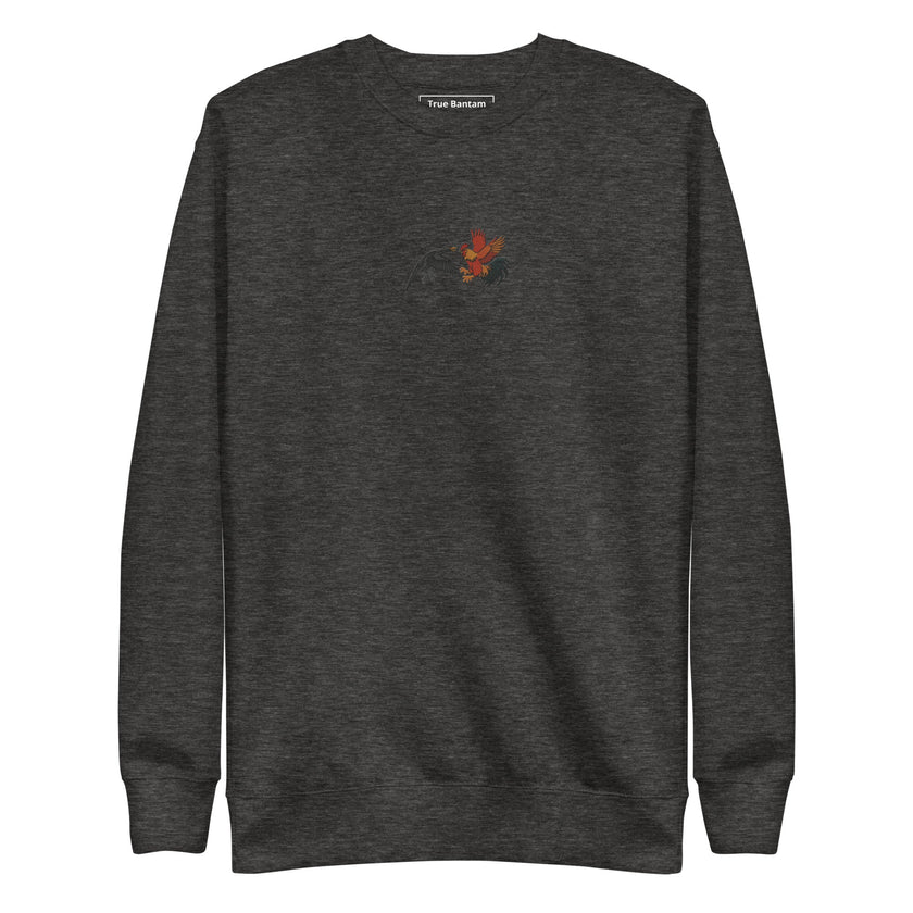 Chickasaurous Battle Unisex Premium Sweatshirt
