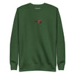 Chickasaurous Battle Unisex Premium Sweatshirt