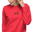 Chickasaurous Battle Unisex Premium Sweatshirt