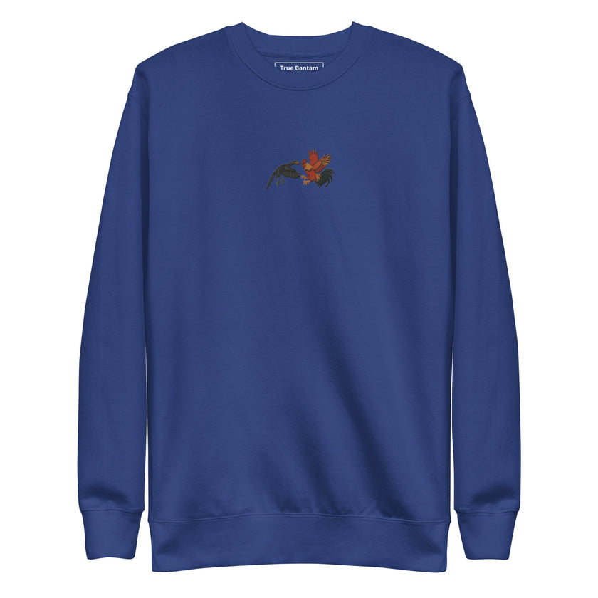 Chickasaurous Battle Unisex Premium Sweatshirt
