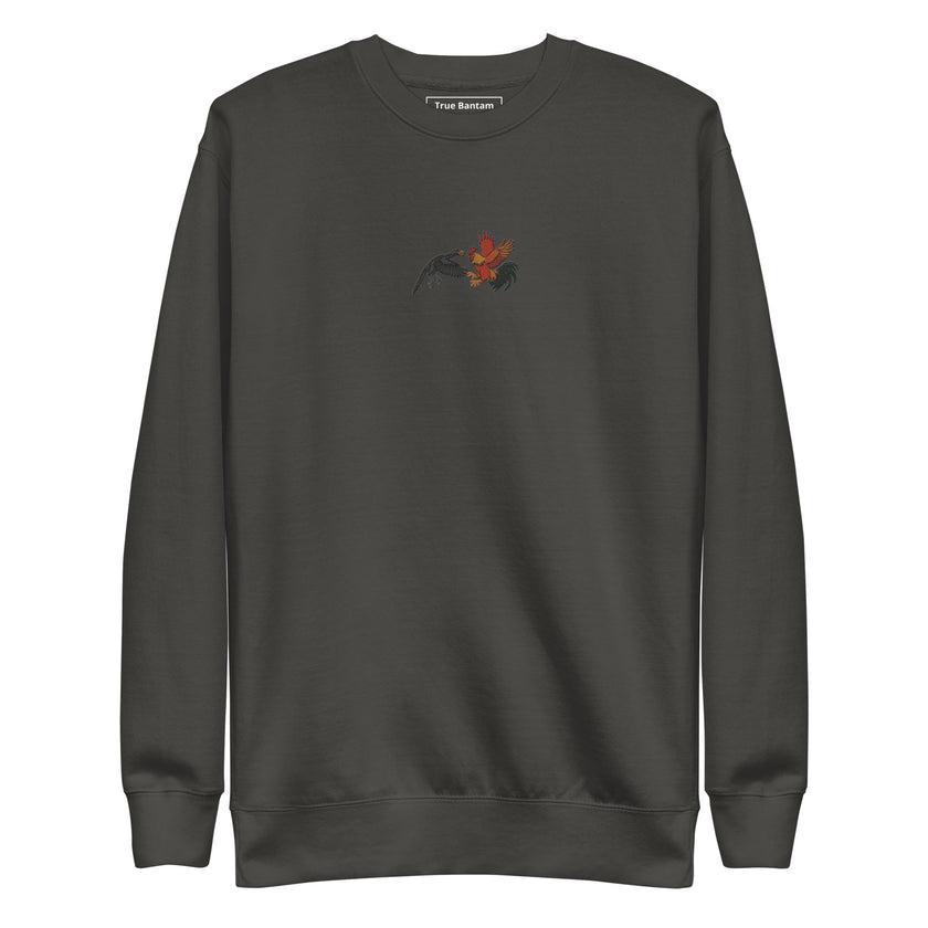 Chickasaurous Battle Unisex Premium Sweatshirt