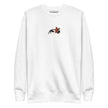 Chickasaurous Battle Unisex Premium Sweatshirt