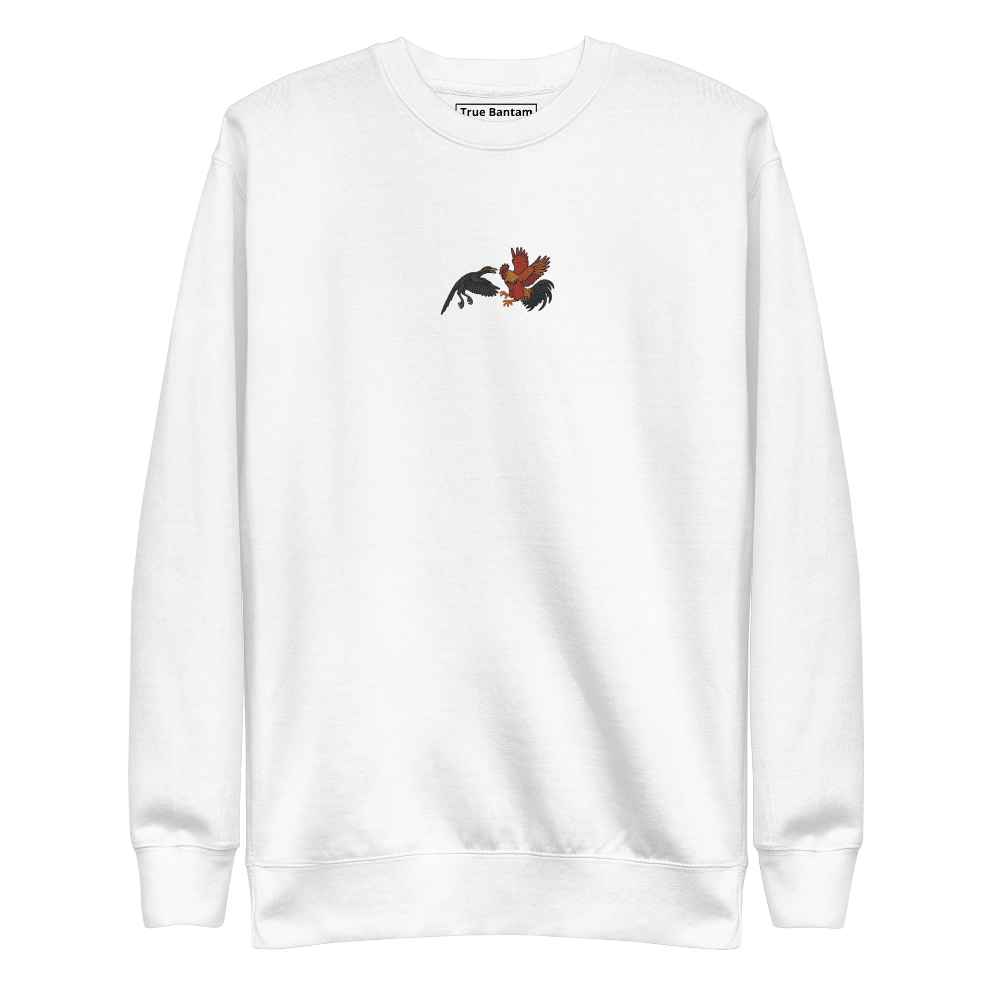 Chickasaurous Battle Unisex Premium Sweatshirt