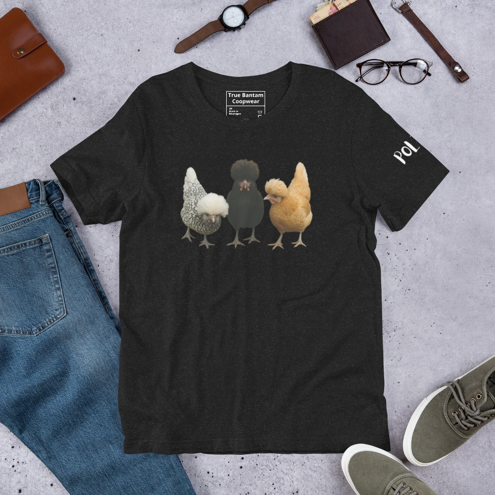 Polish Chicken Unisex t-shirt