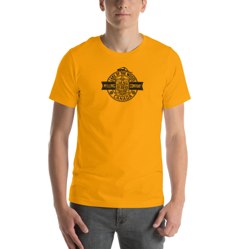 Retro Lake of the Woods Milling Company Unisex t-shirt