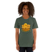 Chickmas Chick in a box Unisex t-shirt