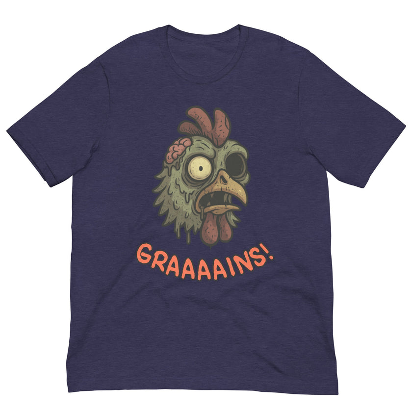 Halloween Zombie Chicken Unisex t-shirt