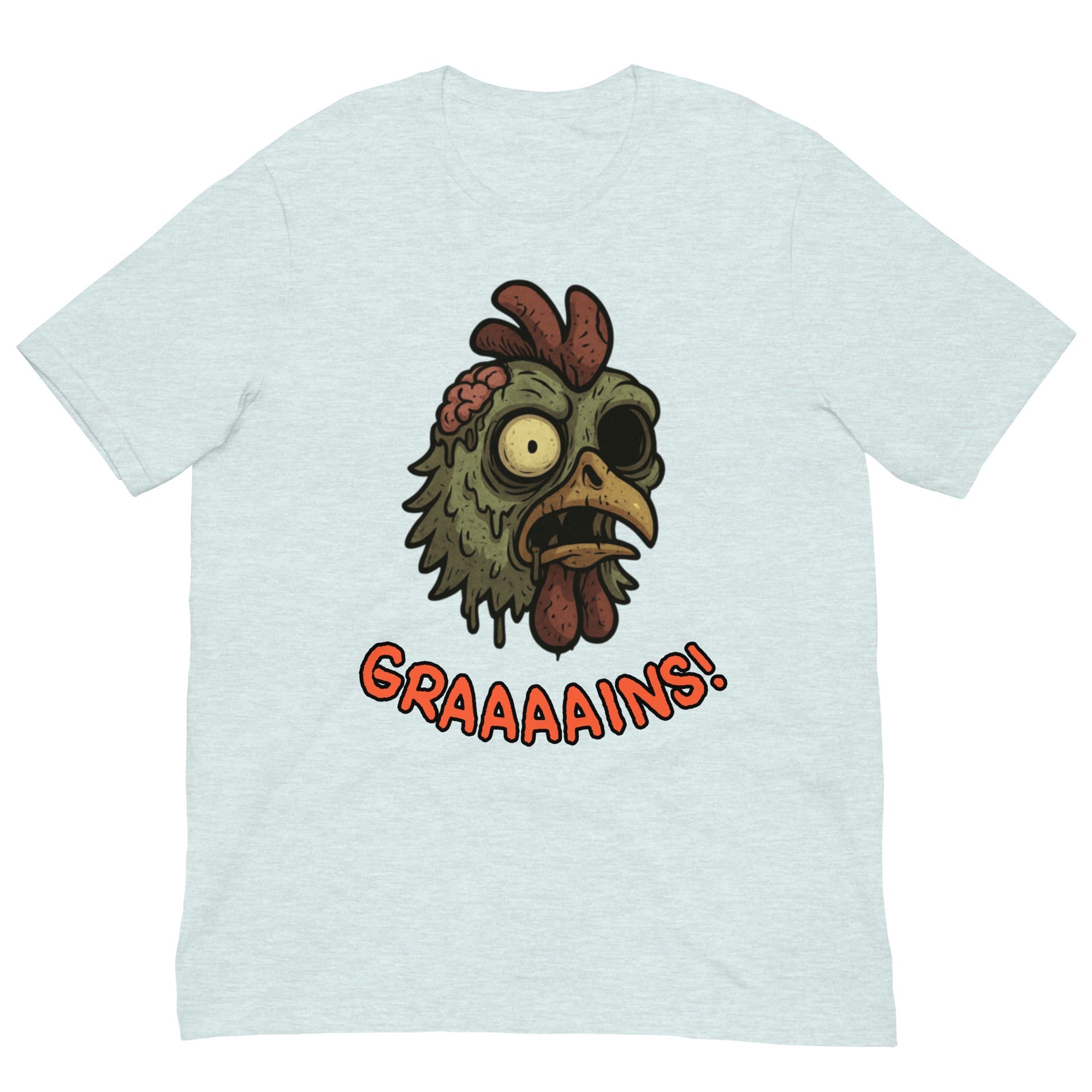 Halloween Zombie Chicken Unisex t-shirt