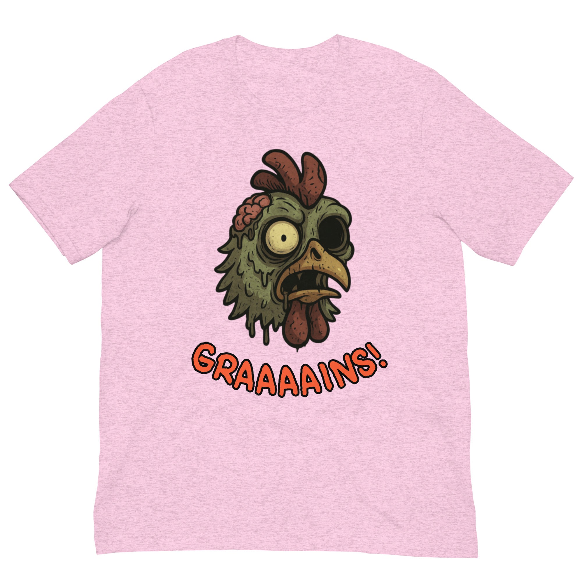 Halloween Zombie Chicken Unisex t-shirt