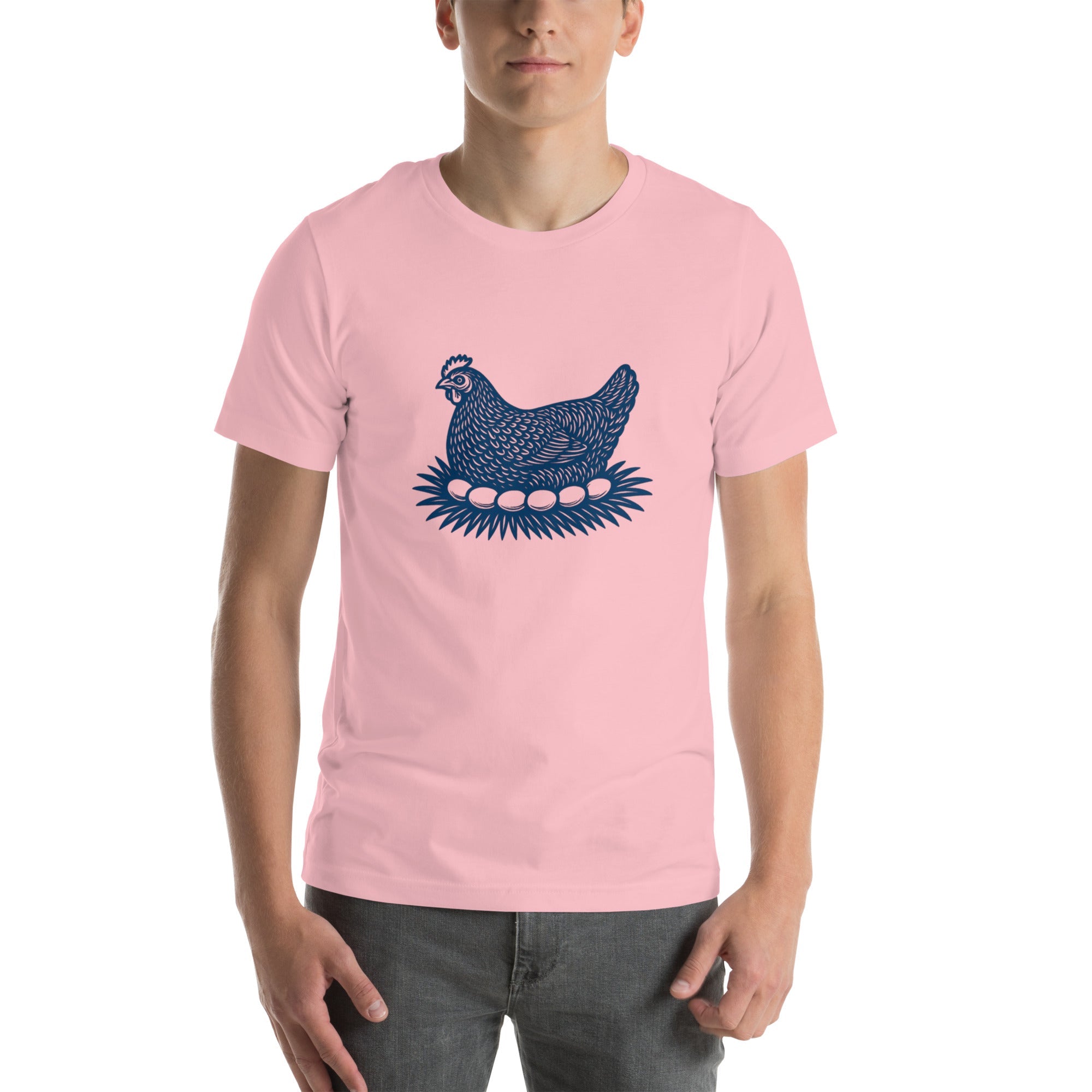 Retro Hen Unisex t-shirt