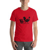 Retro Chicken Chariot Racer Unisex t-shirt