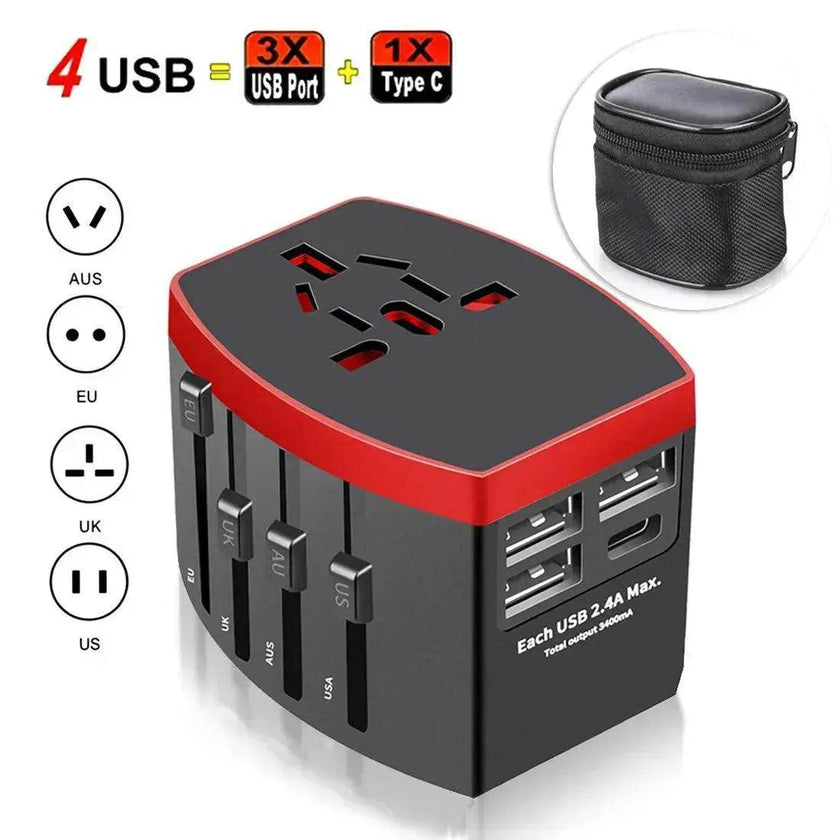 Universal Conversion Power Strip Socket