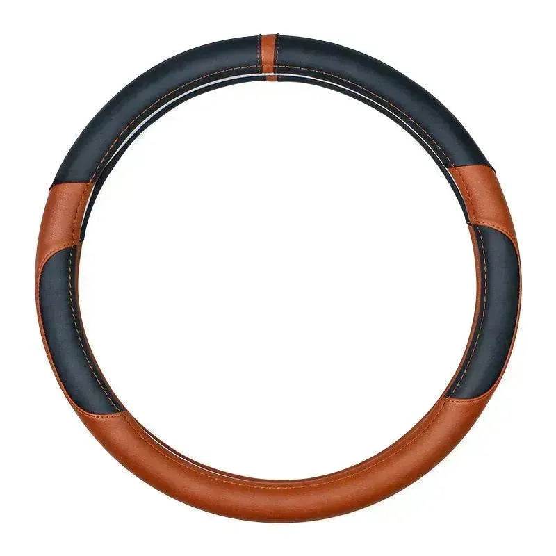 Universal Leather Steering Wheel Cover Suitable for the Four Season.